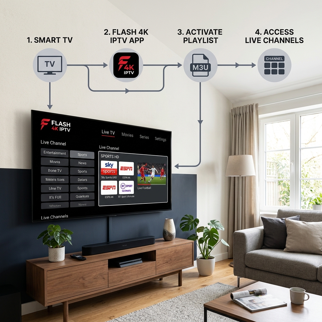 How to Set Up IPTV on Smart TV in 2026: Complete Step-by-Step Guide